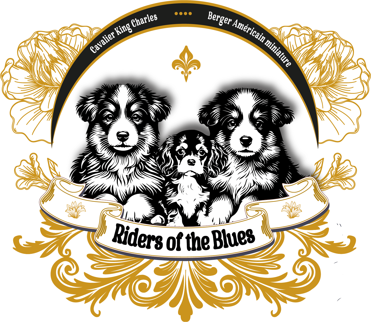 Riders of the Blues — logo